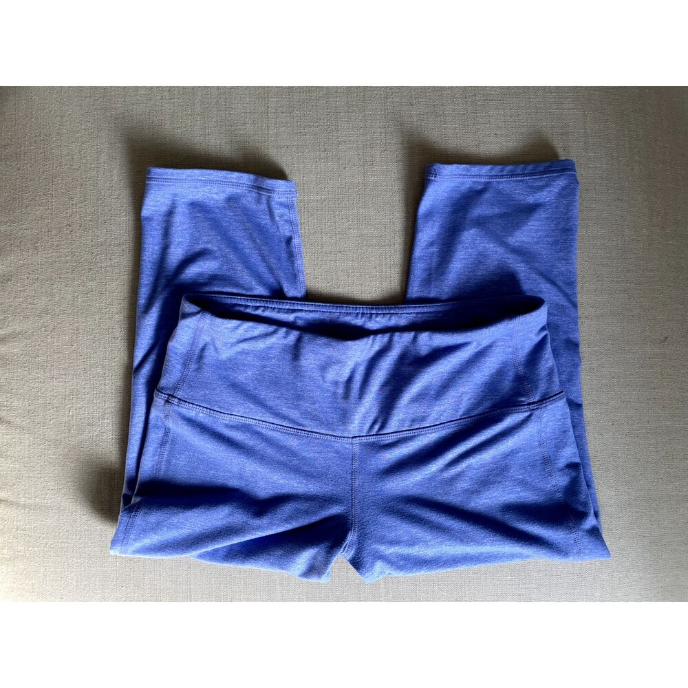 Athleta Legging Capri, Heather purple, Excellent, Small